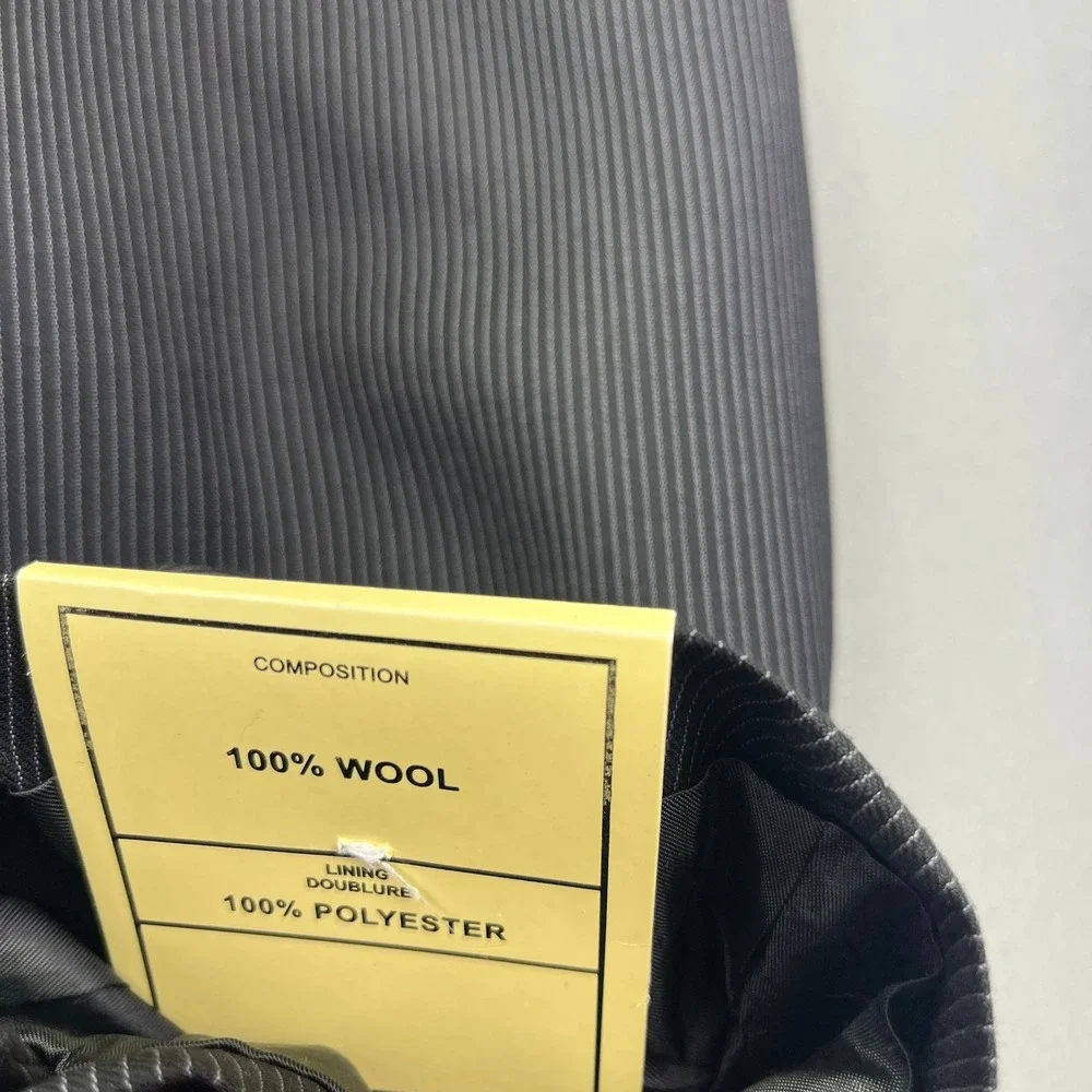 Emanuel Ungaro Pinstripe Wool Blazer Business‎ Suit Jacket 44R Preppy NWT Career